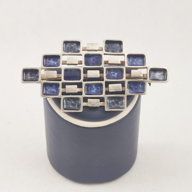 David Andersen, Norja. Emaloitu rintakoru, Hopeaa