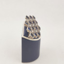 David Andersen, Norway, Enameled Brooch, Sterling 