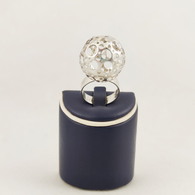 Liisa Vitali , Leppäkerttu Sormus, (Pallo 20mm) , Hopeaa -71