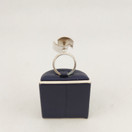 G. Dahlgren & Co, Malmö, Ruotsi. upea Sormus Hopeaa -70