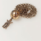 Kalevala Koru, Neitsyt Marian Monogrammi -kaulakoru, Pronssia