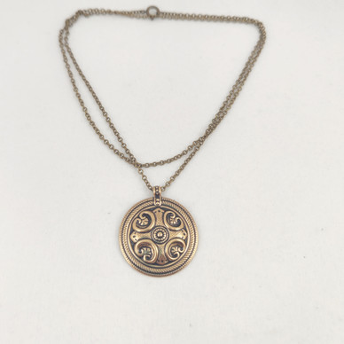 Kalevala Koru, (pieni) Räisälän Riipus + Ketju, Pronssia