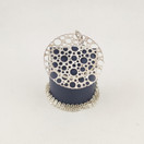 Liisa Vitali, (big) circular ´Lace´ Pendant , Necklace, Sterling -70