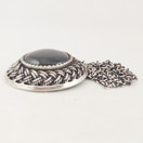 Pentti Sarpaneva, (iso) Punos Riipus + Ketju, Hopeaa -75