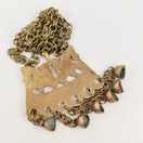 Kalevala Jewelry, Pendant -75, ´two riders´necklace, Bronze