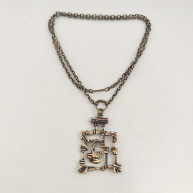 Pentti Sarpaneva, Necklace , Bronze