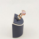 Elis Kauppi , kultasormus liilalla kivellä, 14k , -75