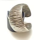 Kello oy, Helsinki , iso/leveä Rannekoru , Hopeaa -64