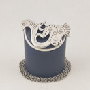 Kalevala Jewelry, (big) ´Bird of Tampere´-Necklace , Sterling -93
