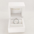 Kultajousi , Princess Timanttisormus 0,15ct , 14k valkokultaa, 2018