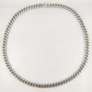 Armor Chain, Necklace , dark Silver