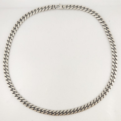 Armor Chain, Necklace , dark Silver