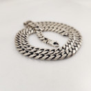 Armor Chain, Necklace , dark Silver