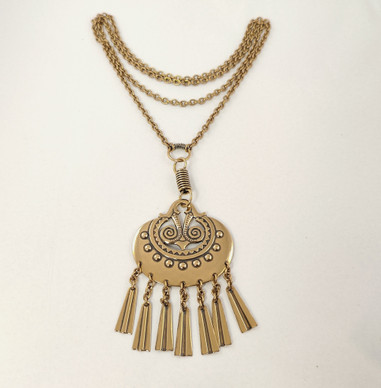 Kalevala Koru, (iso) Kuutar -kaulakoru , Pronssia