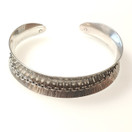 Koruteollisuus Tillander oy, Helsinki, upea Rannekoru , Hopeaa -57