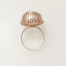 E.Granit & co, Sormus kirkkaalla kivellä , 14k Kultaa -65