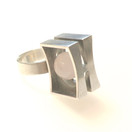 Elis Kauppi, Ruusukvartsi -Sormus , Hopeaa