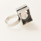 Elis Kauppi, Ruusukvartsi -Sormus , Hopeaa