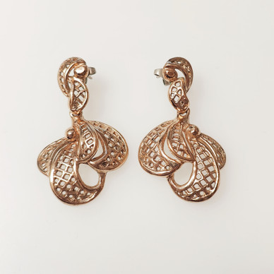 Jasmine Jewels , näyttävät korvakorut , Pronssia