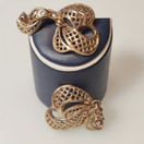 Jasmine Jewels , näyttävät korvakorut , Pronssia