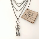 Viking jewelry, kaulakoru , Hopeaa