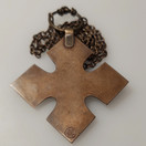 Kalevala Jewelry, Pendant -69,´Syväri River´ Necklace , Bronze 