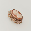 AKT / Tammen koru, Camé Riipus , 14k Kultaa