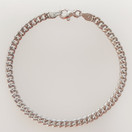 Kultajousi oy, Armor Chain, Bracelet , 14c white Gold 