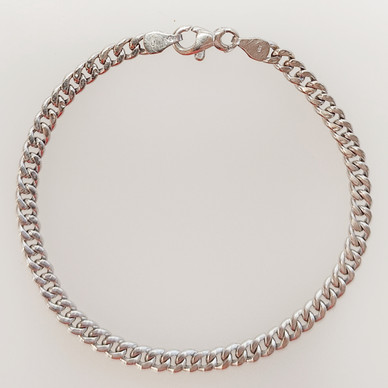 Kultajousi oy, Armor Chain, Bracelet , 14c white Gold 