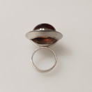 E.Granit & co, Helsinki, Finland , Amber -Ring , Silver -74