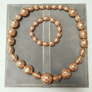 Kalevala Koru, Halikon kääty / Halikon juhlakääty ,kaulakoru & rannekoru/jatkopala ,  18k Kultaa -69