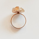 Lapponia, Björn Weckström , Keltaruusu Sormus , 14k Kultaa -69