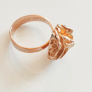 Lapponia, Björn Weckström , Keltaruusu Sormus , 14k Kultaa -69