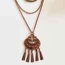 Kalevala Koru, (keskikoko) Kuutar -Riipus, Kaulakoru , Pronssia