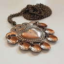 Kalevala Koru, Salt , Riipus-320 , Kaulakoru , Pronssia