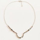 Kalevala Koru | Juulia -Kääty | topaasit | Kaulakoru | Hopeaa