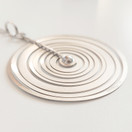 N.Westerback , Tapio Wirkkala, (iso) Hopeakuu Riipus , Hopeaa -71