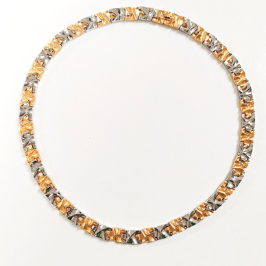 Lapponia, Björn Weckström , Pandora Kääty, 18k kelta- ja valkokultaa -99