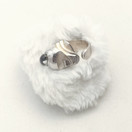 Lapponia jewelry, Björn Weckström , Jaara´s Helmet -Ring, Silver + Acrylic -72