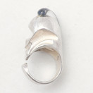 Lapponia jewelry, Björn Weckström , Jaara´s Helmet -Ring, Silver + Acrylic -72