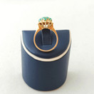 H.Lahtinen & co, Helsinki , Sormus Turkoosikivillä , 14k Kultaa -78