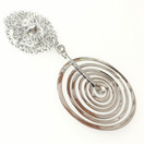 Kultakeskus oy, Tapio Wirkkala, (iso) Hopeakuu Riipus, Kaulakoru , Hopeaa