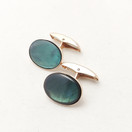 Kulta Gabriel, Lappeenranta, Finland, Spectrolite Cufflinks , 14c Gold