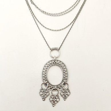 Kalevala Koru, Lapin Riipus, Kaulakoru Hopeaa -69