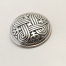 Kalevala Koru, (iso) Hannunvaakuna Solki, Rintakoru ,Hopeaa