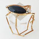 Elis Kauppi, Huikea Spektroliitti/ Timantti -Riipus , Kaulakoru,  Kultaa 