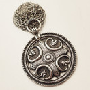 Kalevala Jewerly, (big) ´Räisälä´s Pendant´+Chain , Sterling -83