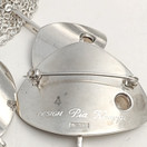 Kultasepät Salovaara, Kaarina. Design Pia Kauppi, Korusetti, Hopeaa