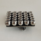 Aarikka,Design Kaija Aarikka, Solki , Rintakoru Hopeaa -64