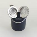 Pyöreä Medaljonki, Avattava Riipus, 925 Hopeaa